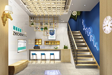 ?？诂F(xiàn)拌烤肉店餐飲空間全案設計